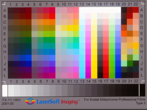 Color Calibration target