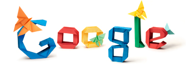 Google Origami Doodle