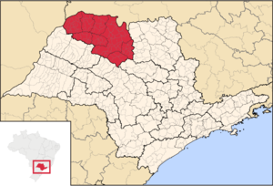 Mesorregião de São José do Rio Preto Pontos de Cultura presentes na mesorregião: