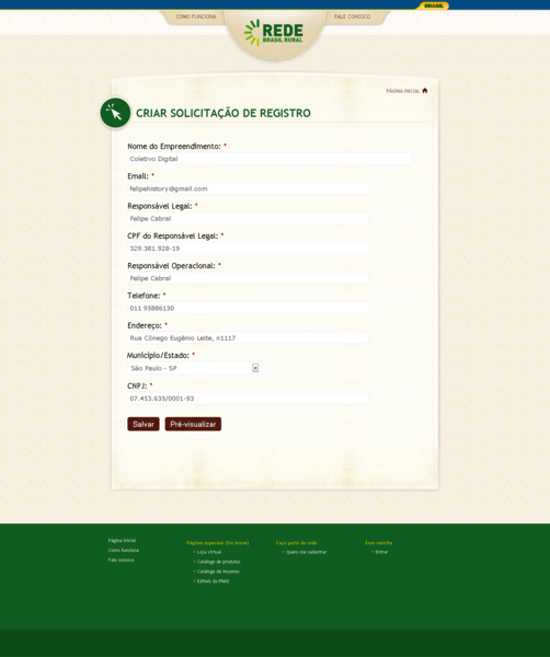 Arquivo:Criar Solicitação de Registro REDE BRASIL RURAL.png
